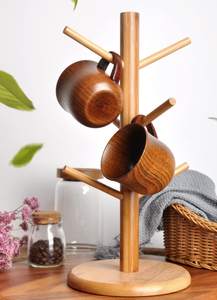 Chopes à bière en bois massif naturel, design classique artisanal, lavables au lave-vaisselle, pour la maison, les fêtes, les hôtels et les acheteurs en gros - Product Image 6