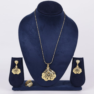 Conjunto de colgantes de latón de primera calidad Chapado en oro exclusivo Chapado en oro Laminado Regalo de joyería de moda para Bodas de mujeres Compromisos - Product Image 2