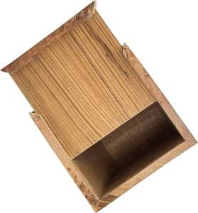 Funeral Cremation Urn Ashes/Wooden Carved Cross Urns <b>Box</b>/Burial Funeral <b>Memorial</b> Urns <b>for</b> Ashes, Holds 20 Cubic Inch/Set Of 1 - Product Image 4