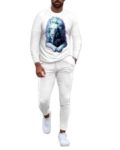 Chándales con cremallera personalizados para hombre, traje deportivo con rayas reflectantes de diseño elegante para correr, traje deportivo para hombre con alto - Product Image 3