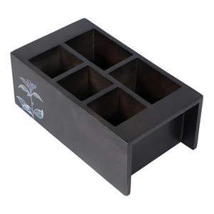 Hot Sale Best Quality Handmade Wooden Storage Organizer Dinning Utensil Holder - Product Image 4