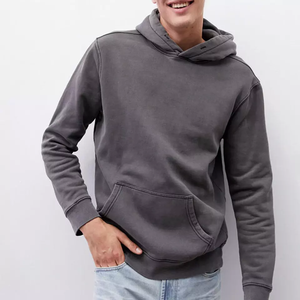 Custom Oversized Hip Hop Jogging Wear-Último estilo Pullover Screen Printed Cotton Blended Fleece Hoodies Bordado Technics - Product Image 4