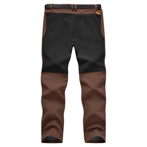 Pantalon de ski respirant pour hommes avec tissu imperméable ajusté OEM Impression de logo personnalisé Doublure thermique et options de marque - Product Image 5
