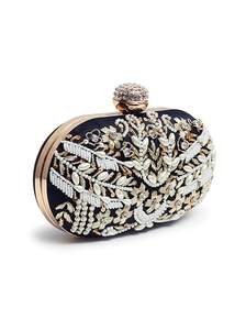 Bolso de Mano Bordado a Mano SHAAD HANDICRAFTS, Diseño Floral Rajastaní, Hilo de Seda de Alta Calidad, Logotipo Personalizado, Embalaje - Product Image 4