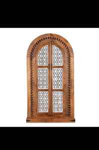 Chambre à coucher élégante en bois Almirah autoportante avec de hautes unités de rangement Tringles à suspendre et design épuré Espaces traditionnels parfaits - Product Image 2