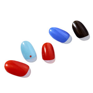Ongles en gel semi-durcis de qualité salon 100% réels coréens, adaptés aux végétaliens, sans cruauté, non toxiques, autocollants pour manucure, vente en gros - Product Image 2
