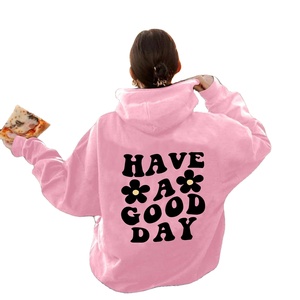 Sweat à capuche en molleton doux pour femme XS Hip Hop Streetwear décontracté 'I Will Praise Him Every Season' Manteau à capuche imprimé automne - Product Image 5