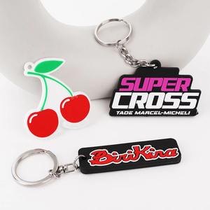 Llavero de PVC de goma de silicona suave 2025, diseño personalizado de doble cara para coleccionistas y mayoristas - Product Image 1