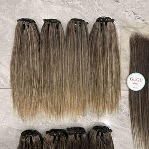Highlight Bone Straight Bundle y Lace 100% cabello vietnamita crudo pelucas vietnamitas para mujeres - Product Image 3