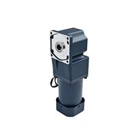 Moteur à engrenages à angle droit AC 6W-250W, arbre creux/solide, gain de place, utilisation en convoyeur