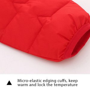 Doudoune à capuche chaude pour enfants Doudounes réversibles pour enfants avec fermeture à glissière bidirectionnelle et tissu léger - Product Image 3