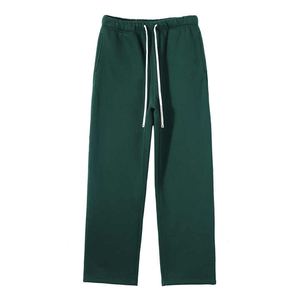 กางเกงวอร์มขายาวของผู้ชายกางเกงขาบานเอวยางยืดกางเกงวอร์มผ้าเกล็ดปลาแบบเรียงซ้อนแบบออกแบบได้ตามต้องการ - Product Image 2