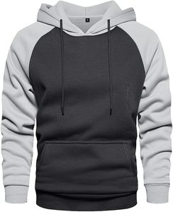Sudaderas con capucha para hombre con estilo para invierno Logotipo personalizado Bolsillo de canguro 100% Algodón Ropa de calle esencial - Product Image 1