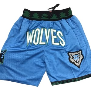 Short de basket-ball d'été en polyester 100% personnalisé unisexe maille respirante logo brodé certifié Bsci vêtements de basket-ball unisexe - Product Image 1