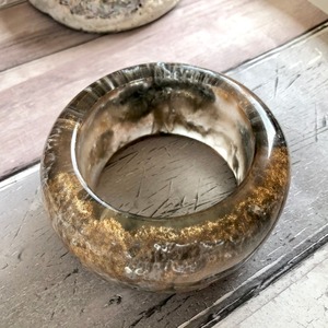 HL Nouvelle Arrivée Bleu Ondulation De L'eau Circulaire Résine De Mode Bracelet Simple Forme Géométrique Opaque Brillant Bracelet - Product Image 6