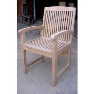 เก้าอี้ไม้สักลายยุโรปเฟอร์นิเจอร์กลางแจ้งสำหรับใช้ภายนอกอาคารในสวนสาธารณะและโรงแรม - Product Image 2