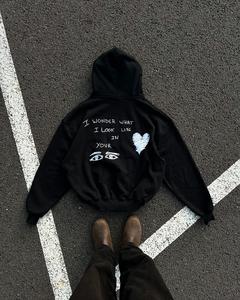 Sweats à capuche pour hommes les plus vendus avec un nouveau design coupe surdimensionnée fermeture à glissière complète Fabriqué au Pakistan Bas quantité minimale de commande Sérigraphie en gros - Product Image 5