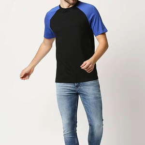 T-shirt 100% coton personnalisé pour hommes, vêtements de sport Slim Fit décontractés avec fonction de séchage rapide, col rond et motif imprimé de coupe surdimensionnée 2025 - Product Image 5