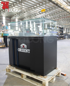 Glass Display <b>Showcases</b> for Cosmetic Perfume Shops | LED Lighting Customizable Size High Quality Retail Displays | OEM Service - Product Image 6