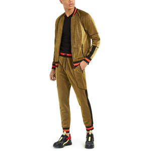 เสื้อแจ็คเก็ตสตรีทแวร์ดิสโก้สำหรับผู้ชาย INC International Concepts สีเหลือง ขนาดเล็ก น้ำหนักเบา กันลม และสะท้อนแสง กันน้ำ - Product Image 3