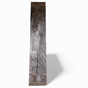 Panel de Pared de Madera Tribal Naga de la India, Tallado a Mano, Decoración Arquitectónica, Estilo Rústico Antiguo, para Interiores de Hotel, Combinable, 1 Contenedor - Product Image 6