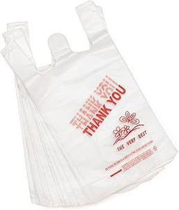 Bolsas de plástico coloridas para camisetas con materiales reciclados de espesor resistente para empacar comestibles - Product Image 4