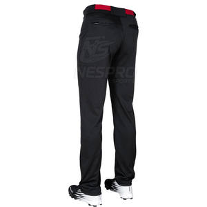 Nuevos pantalones de béisbol lisos transpirables, diseño personalizado para hombre, 100% poliéster, logotipo personalizado, precio al por mayor - Product Image 5