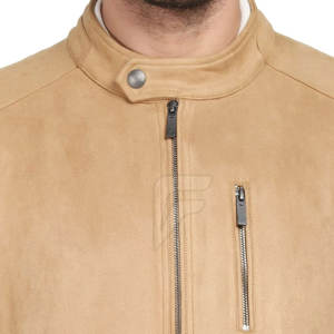 Veste d'Hiver en Cuir de Vache Style High Street Unique pour Homme avec Logo Avant Fabriqué au Pakistan - Product Image 5