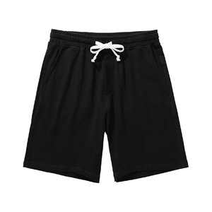 Conjunto Deportivo Casual para Hombre, Verano 2025, Calidad Premium, Transpirable, 100% Algodón, Camisetas con Patrón Liso, Pantalones Cortos Tejidos - Product Image 3