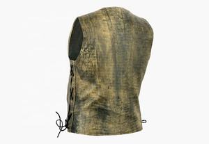 Gilet en cuir pour moto d'été pour homme, haute qualité, respirant, design perforé, meilleur prix, vêtements de course pour motards de rue - Product Image 2