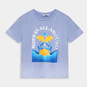 Offre Spéciale femmes blanc 100% coton personnalisé sérigraphie surdimensionné T-Shirt col rond style décontracté aux prix de gros - Product Image 6