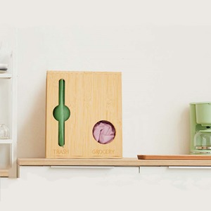 Poubelle en plastique murale en bambou Boîte à mouchoirs en bambou faite à la main Décoration de maison et de table naturelle écologique Vente en gros du Vietnam - Product Image 4