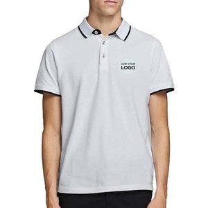 Camisetas Casuales de Manga Corta para Hombre, Corte Ajustado, con Logotipo en el Pecho, Estilo Polo - Product Image 6