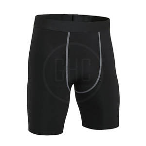 Short de Compression pour Homme en Coton à Taille Élastique Qualité Vente en Gros Meilleur Prix Fitness Style Décontracté Toile Solide pour Utilisation en Gym Taille XS - Product Image 2