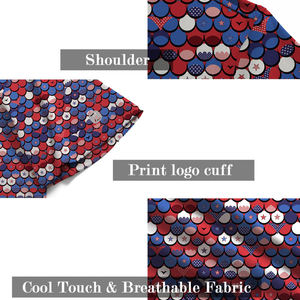 Camiseta de Golf para Hombre, Diseño Nuevo, Absorbe la Humedad, Secado Rápido, Manga Corta, Informal, Polo Personalizado con Estampado para Hombre, Venta al Por Mayor - Product Image 4