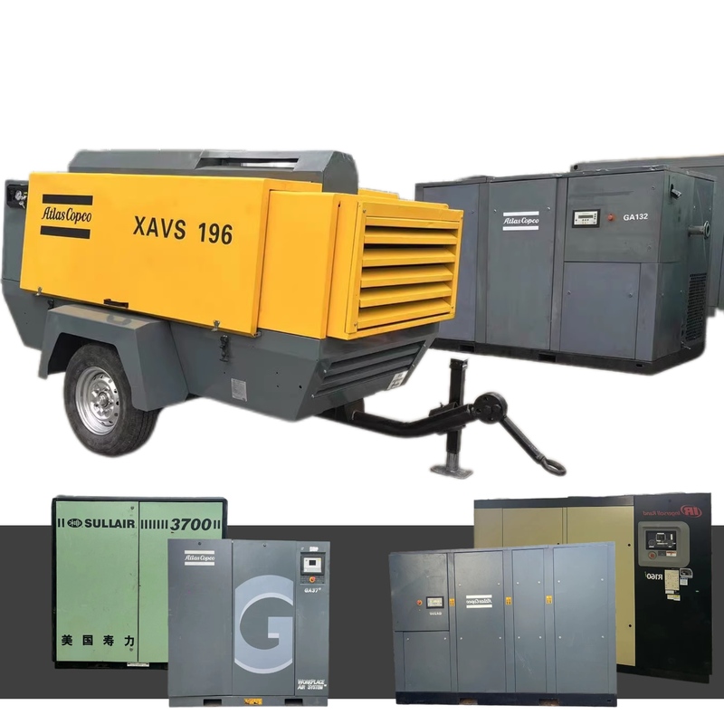 Second hand Screw Air Compressor Atlas