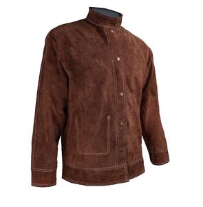 Veste de travail de sécurité pour homme, en cuir ignifuge, antistatique, imperméable, pour la soudure - Product Image 2