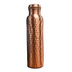 Wholesale Best Quality Indian Handmade Solid Copper <b>Water</b> Drinking <b>Bottle</b> Lid Printed for Home <b>Gym</b> Use Pure Copper Best Quality - Product Image 5