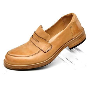 Zapatos formales de cuero para hombre, con punta en pico, tipo Oxford, con amortiguación cómoda para reuniones y trabajo de oficina. - Product Image 2