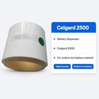 Bahan baterai Celgard 2500 pemisah baterai untuk bahan baterai Sodium Ion