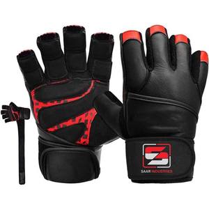 Gants de gymnastique en cuir personnalisables de vente chaude pour l'entraînement de forme physique gants de gymnastique antidérapants résistants à un prix raisonnable - Product Image 1