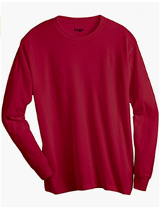 T-Shirt à manches longues en coton mélangé lourd directement de l'usine T-shirt du Bangladesh - Product Image 6