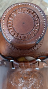 Selle en cuir Royal International RI002 Endurance pour dressage occidental, course et barrel, à prix avantageux - Product Image 4