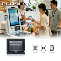 Módulo Escáner de Códigos QR 1D 2D EMT63 OEM, Lector de Códigos de Barras CMOS Integrado con SDK Gratuito para Kioscos de Autoservicio