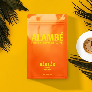 Bolsa de sabor amargo de alto grado de grado premium Embalaje Alambe Dak Lak Whole Bean 230G Bebida sabrosa hecha en Vietnam kafei - Product Image 3