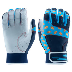 Gants de baseball en cuir pour hommes avec logo personnalisé Gants de frappe de baseball en liège de taille personnalisée avec design unique 2025 - Product Image 3