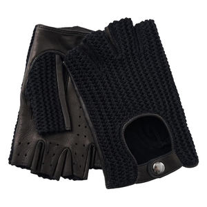 Gants de vélo sans doigts rembourrés en gel pour hommes et femmes pour les vêtements de course automobile de moto et de VTT - Product Image 1