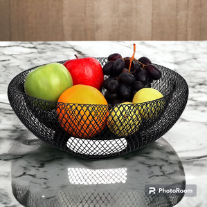 Décor à la maison métal fil de fer panier poignée PC support de stockage de fruits pour la cuisine légumes et fruits conteneur pour usage alimentaire - Product Image 6