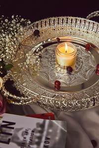 Bandeja Rectangular de Aluminio de Diseño Único Hecha a Mano de Alta Calidad, Apta para Lavavajillas, para Uso en el Hogar, la Cocina y Bodas - Product Image 4