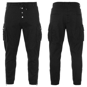 Pantalons cargo en coton et polyester pour hommes, vente en gros d'usine, vêtements de travail, dernières tendances, pantalons cargo tendance pour hommes - Product Image 3